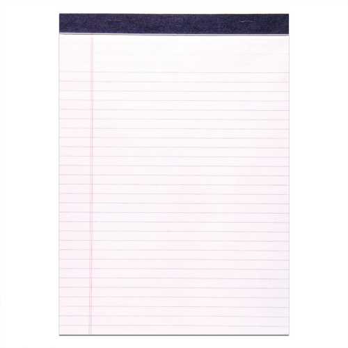 Legal Pad, Standard, White