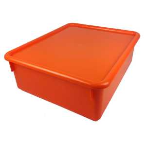 Double Stowaway&reg; Tray with Lid, Orange