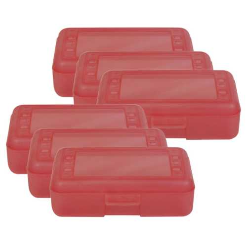 Pencil Box, Strawberry, Pack of 12