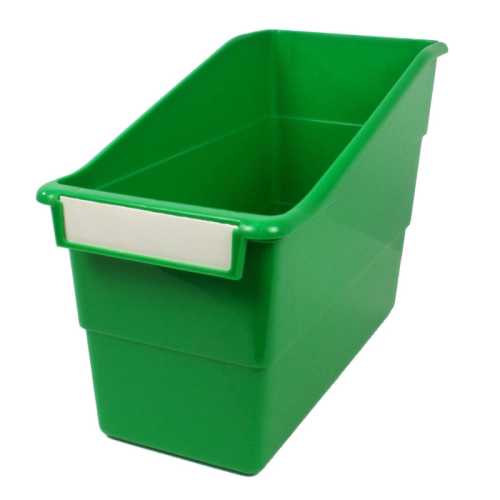 Tattle&reg; Shelf File, Green