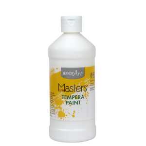 Little Masters&reg; Tempera Paint, White, 16 oz.