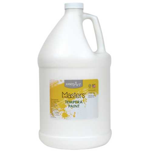 Little Masters&reg; Tempera Paint, White, Gallon