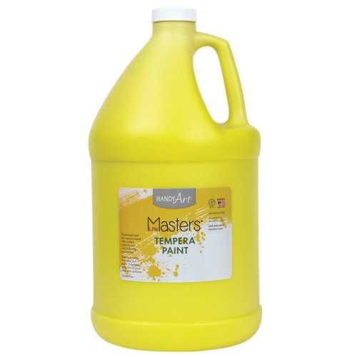 Little Masters&reg; Tempera Paint, Yellow, Gallon
