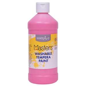 Little Masters&reg; Washable Tempera Paint, Pink, 16 oz.