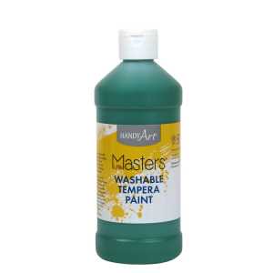 Little Masters&reg; Washable Tempera Paint, Green, 16 oz.