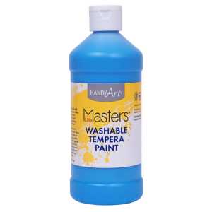 Little Masters&reg; Washable Tempera Paint, Light Blue, 16 oz.