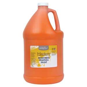 Little Masters&reg; Washable Tempera Paint, Orange, Gallon