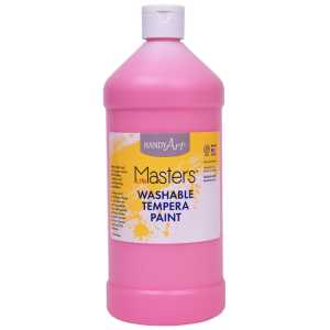 Little Masters&reg; Washable Tempera Paint, Pink, 32 oz.