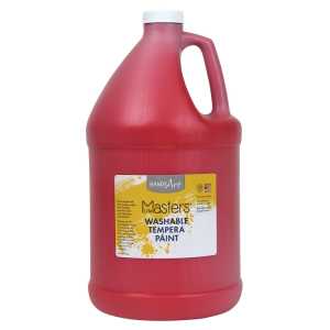 Little Masters&reg; Washable Tempera Paint, Red, Gallon