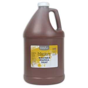 Little Masters&reg; Washable Tempera Paint, Brown, Gallon