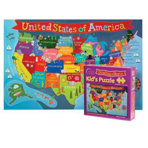 Kid's Jigsaw Puzzle, United States, 13