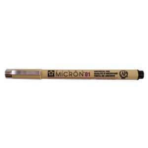 Pigma Micron Pen, Black, 0.25mm Size 01