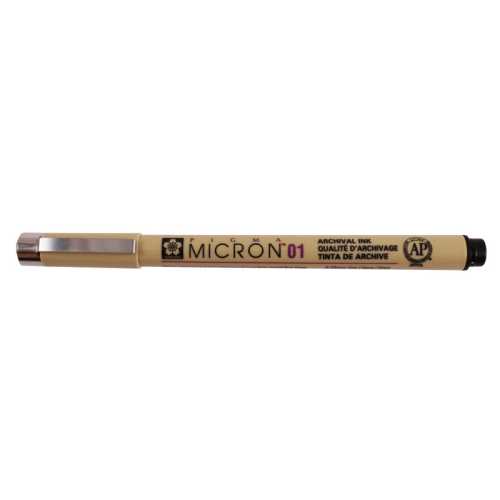 Pigma Micron Pen, Black, 0.25mm Size 01