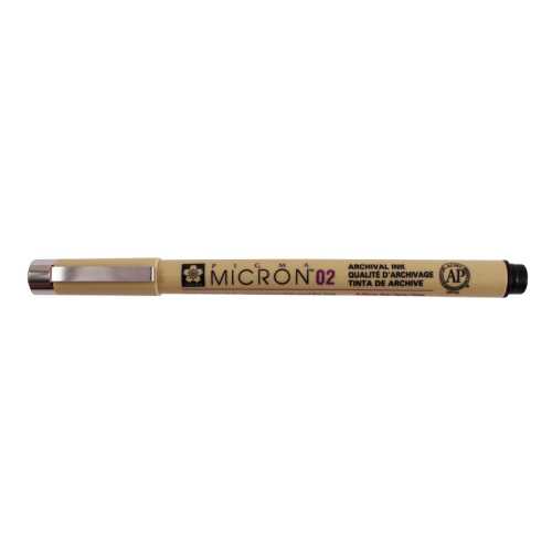 Pigma Micron Pen, Black, 0.30mm Size 02