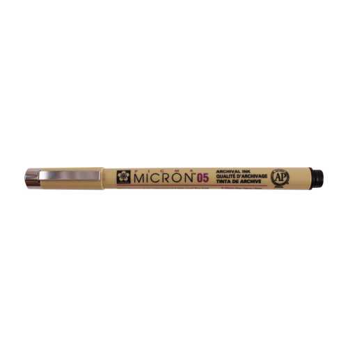 Pigma Micron Pen, Black, 0.45mm Size 05