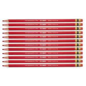 Col-Erase&reg; Colored Pencil, Carmine Red, Box of 12