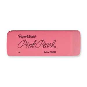 Pink Pearl Eraser, Medium, 1 Count