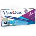 Flair Pens, Medium, Blue, Box of 12