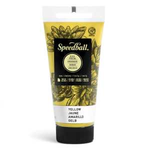 Water-Soluble Block Printing Ink, 1.25 oz, Yellow
