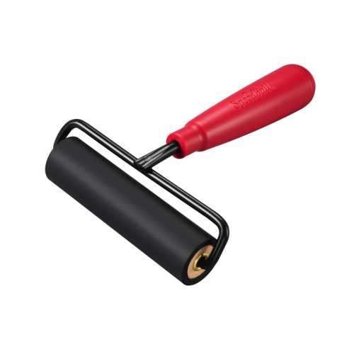 Deluxe Brayer, Hard Rubber, 4 in