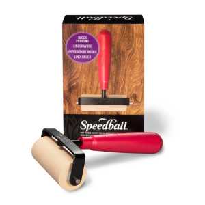 Deluxe Soft Rubber Brayer, 3 in