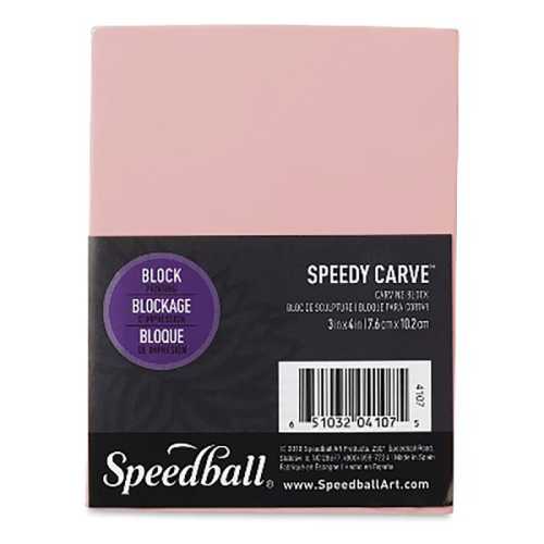 Speedy Carve&trade; Block, 3x4 in, Pink