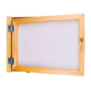 110 Monofilament Screen Printing Frame & Base Unit, 10x14 in