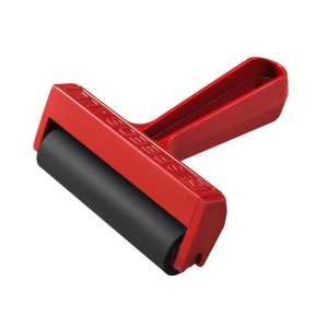 Pop-In&trade; Roller Hard Rubber Brayer, 4 in