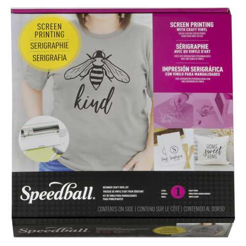 Screen Printing Beginner Craft Vinyl Kit