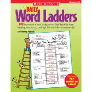 Daily Word Ladders, Grades 4-6