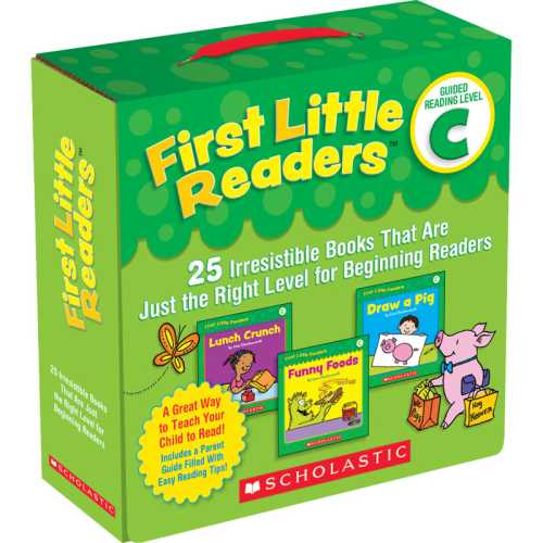 First Little Readers&trade; Book Parent Pack, Guided Reading Level C, Set of 25 Books