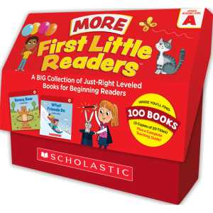 First Little Readers: More Guided Reading Level A Books (Classroom Set)