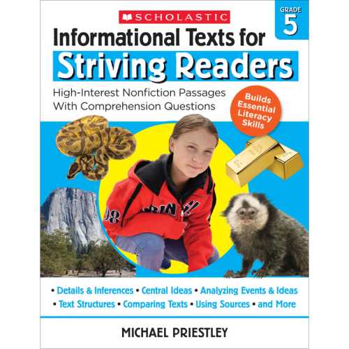 Informational Texts for Striving Readers: Grade 5