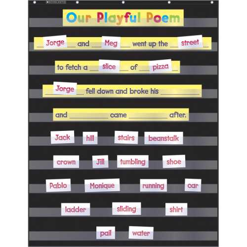 Standard Pocket Chart, 34