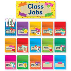 Tape It Up! Class Jobs Bulletin Board