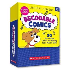 Decodable Comics Set, Phonics Practice, Multiple-Copy Classroom Kit, Grades K&ndash;2