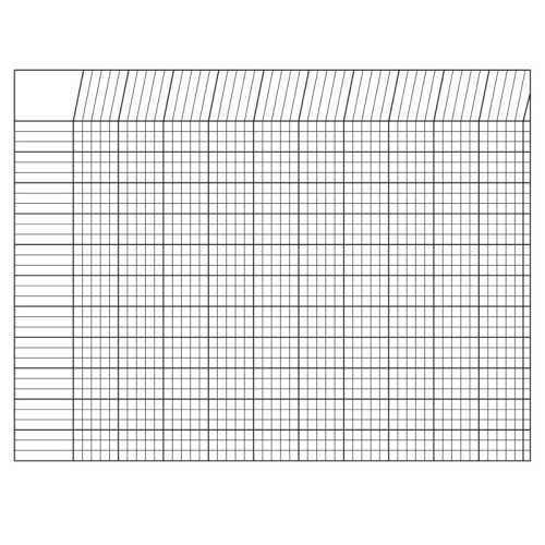 Horizontal Incentive Chart, 22