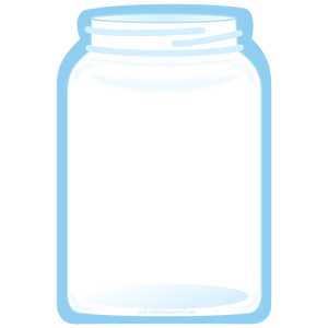 Notepad, Jar, Large, 5" x 7", 50 Sheets