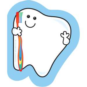 Tooth Mini Notepad, 3" x 3", 35 Sheets