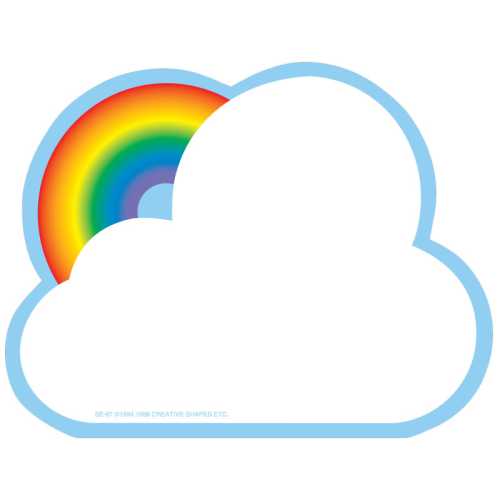 Notepad, Rainbow, Large, 5