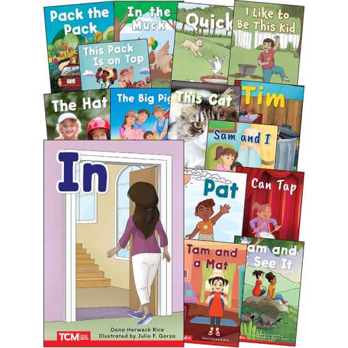 Decodable Books: Read & Succeed, Grade PreK-K, Set 1