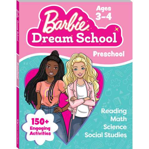 Barbie Dream School Preschool Workbook