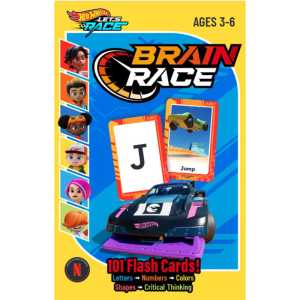 Hot Wheels Brain Race Flash Cards