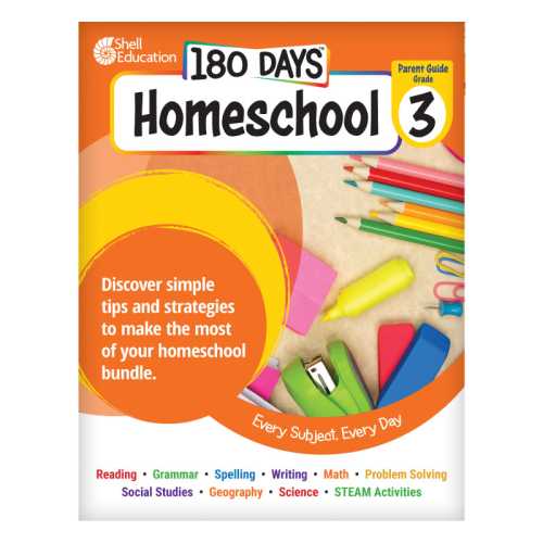 180 Days&trade;: Homeschool Grade 3 Set