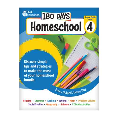 180 Days&trade;: Homeschool Grade 4 Set