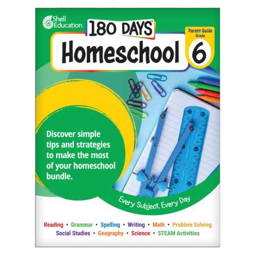 180 Days&trade;: Homeschool Grade 6 Set