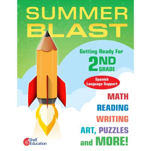 Summer Blast: Getting Ready for Second Grade (Spanish Language Support)