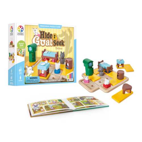Hide & Goat Seek Deluxe Preschool Puzzle Game