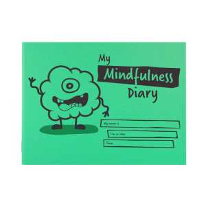 Little Monsters Mindfulness Diary, A5, 32 Pages, Green