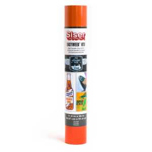 Easyweed HTV Heat Transfer Vinyl, 36", Orange